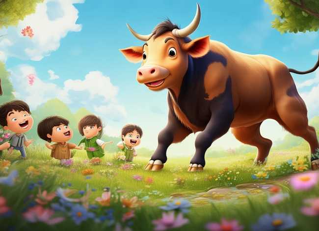 牛小牛绘本故事二年级，以牛为主题的绘本故事二年级