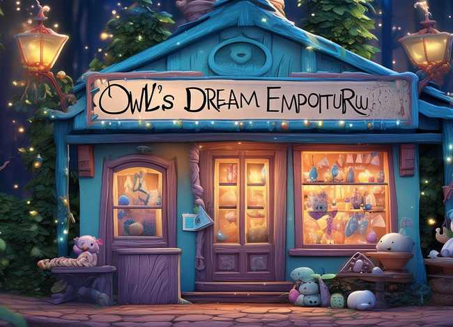 儿童故事猫头鹰的美梦商店 - 猫头鹰商店的名字