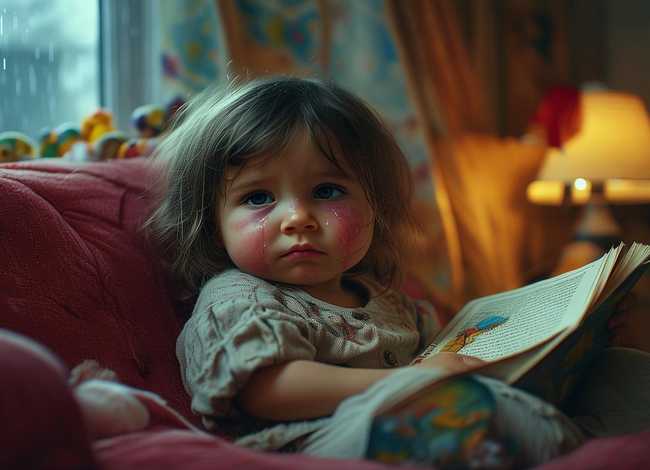 孩子看的故事书 - 孩子看故事书看哭了的说说