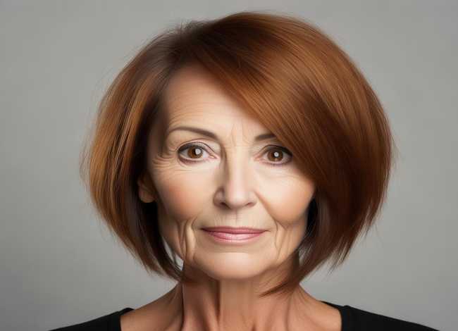 有额头纹适合什么发型；有额头纹适合什么发型图片