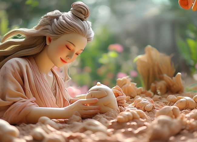 女娲造人简短儿童故事、女娲造人幼儿故事简短 女娲造人简短儿童故事、女娲造人幼儿故事简短