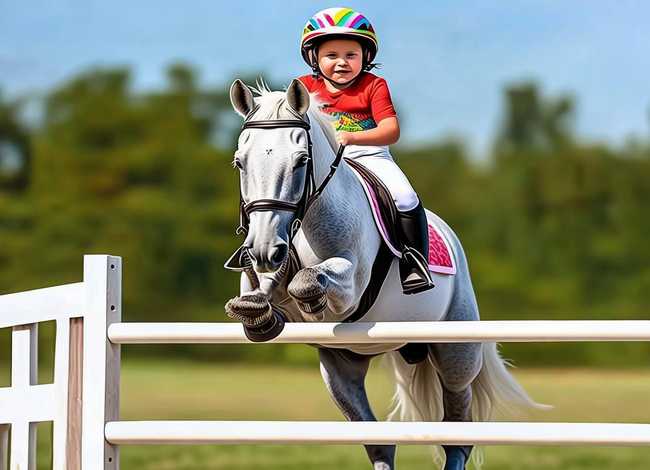 马术 小朋友，小朋友马术表演视频