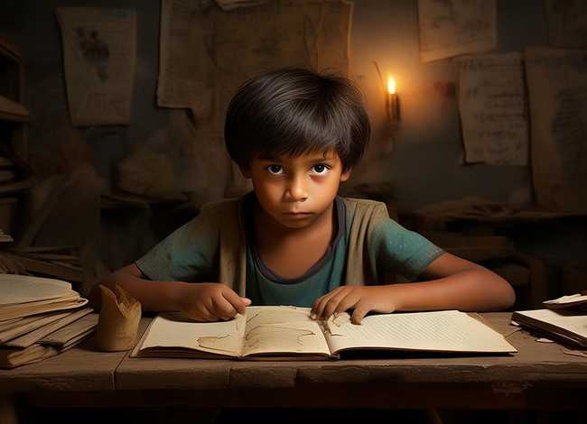 贫困失学儿童的故事 最近关于贫困学生的故事