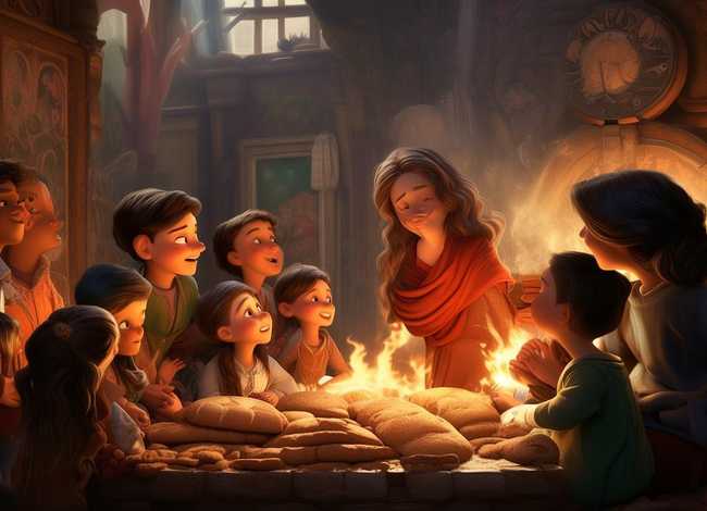 温暖旅馆的儿童故事 - 温暖旅店的故事