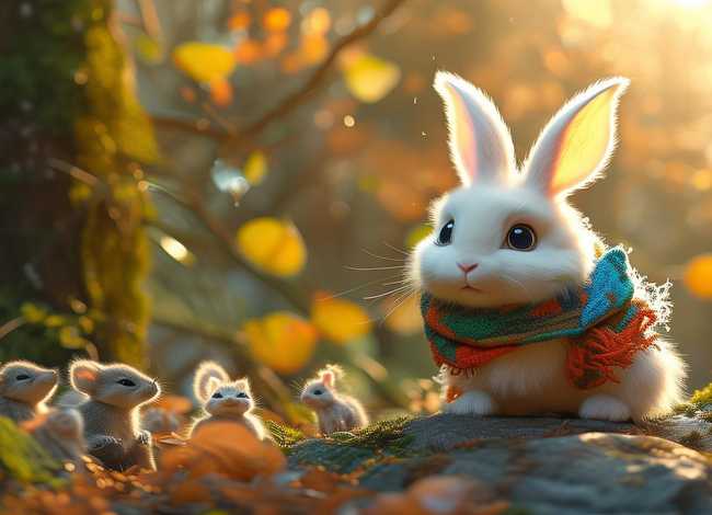 小白兔儿童故事（少儿故事小白兔的故事）