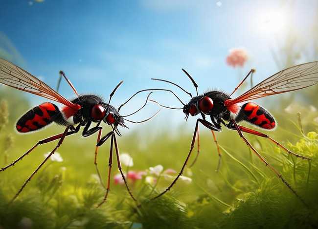 蚊子叮蚊子故事；蚊子叮蚊子的寓言故事