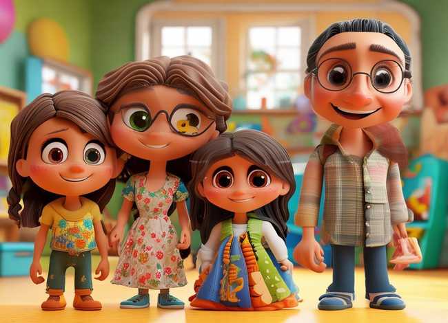 我的一家人儿童故事、我的一家人故事幼儿园 我的一家人儿童故事、我的一家人故事幼儿园