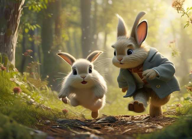 逃家小兔绘本故事；逃家小兔绘本故事完整版