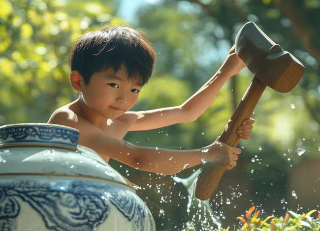 儿童故事司马光砸缸，司马光砸缸的故事幼儿故事