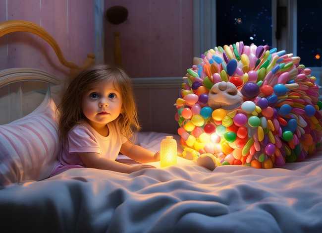 糖果的儿童睡前故事；宝宝睡前糖果的故事