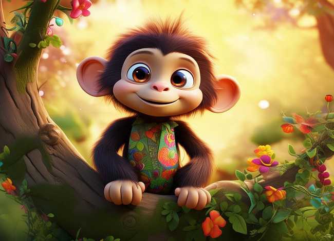 儿童故事猴小孩；幼儿故事小猴子的故事