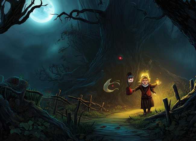 儿童故事经典吓人、幼儿吓人的故事