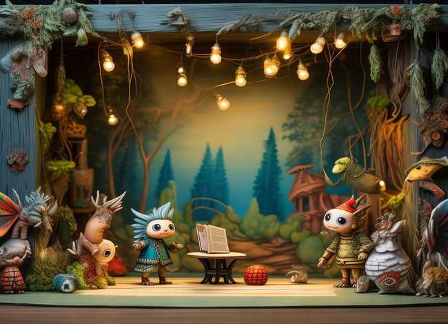 故事小舞台图片 故事小舞台图片大全