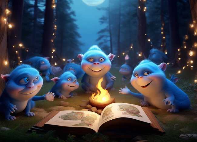 儿童睡前童话故事蓝精灵（蓝精灵睡前故事阅读）