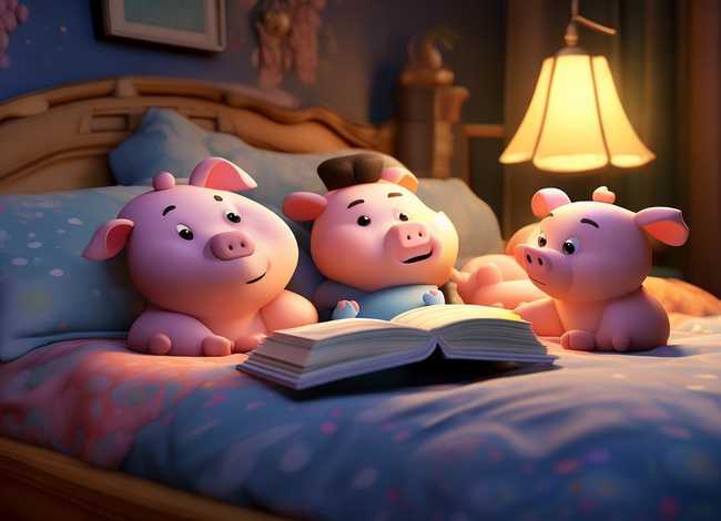 三只小猪的故事36岁儿童睡前故事、三只小猪的故事 睡前故事文字版