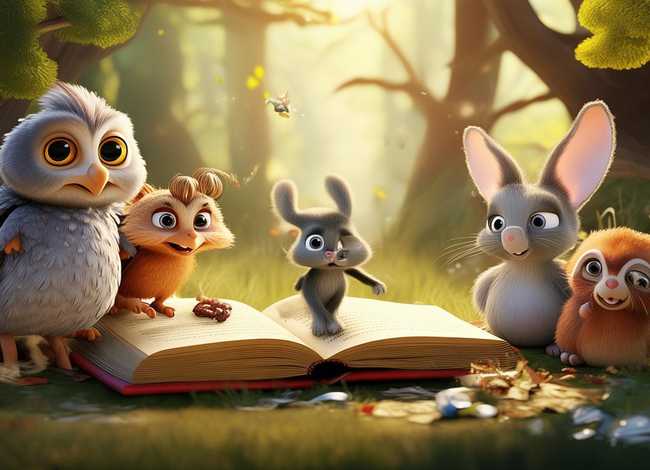 儿童故事 动物的声音（关于动物声音的故事）