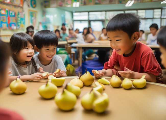 孔融让梨的故事儿童版文字、孔融让梨的故事原文文字版