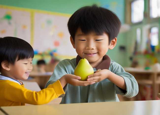 儿童故事孔融让梨故事；幼儿孔融让梨的故事视频