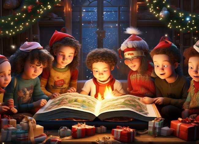 美丽的新年儿童故事，美丽的新年绘本故事