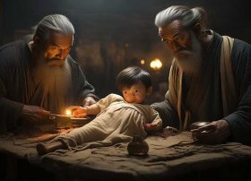 儿童三国小故事关羽刮骨疗毒；三国演义关羽刮骨疗毒的故事