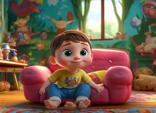 我的宝贝儿童故事，我的小宝贝背景故事