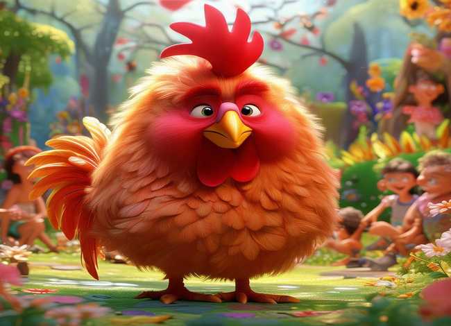 公鸡幼儿故事；关于大公鸡的幼儿故事