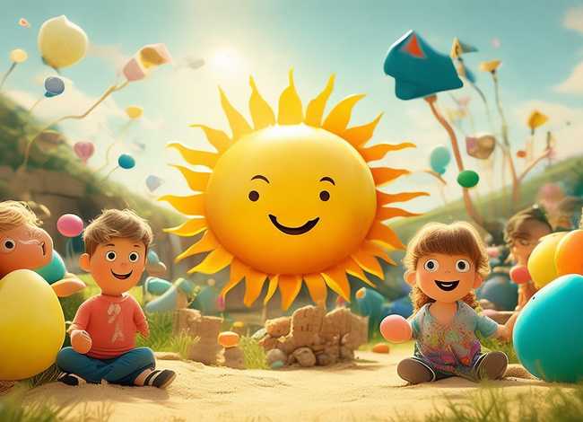 儿童故事太阳蛋、太阳的小故事幼儿