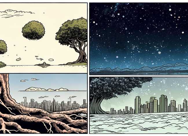 哲理绘画、哲理绘画漫画