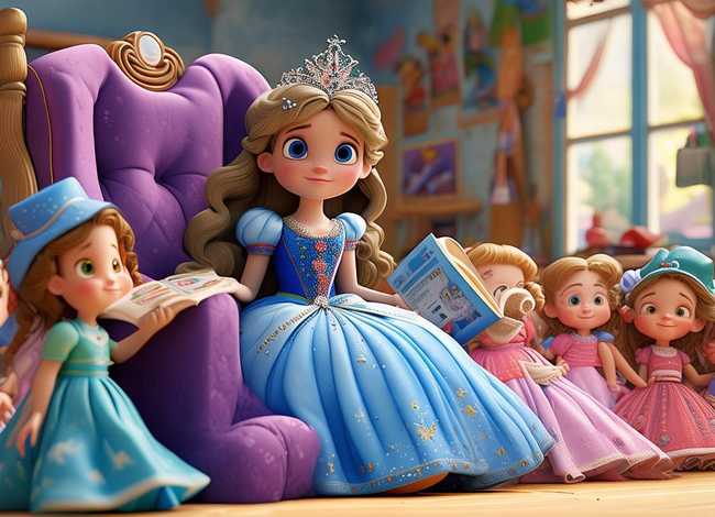 儿童故事爱哭公主、爱哭公主绘本故事教案幼儿园