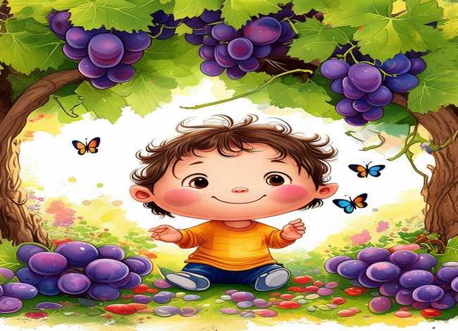 儿童故事书0-3岁葡萄（幼儿园葡萄课程故事）