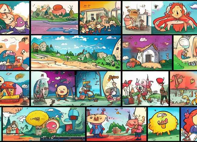 绘本故事简笔画15张 绘本故事简笔画15张纸