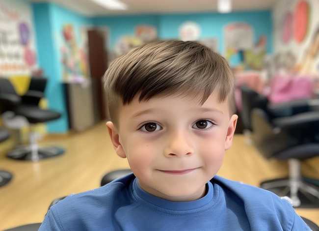 男孩发型儿童学生头，男孩发型儿童学生头发怎么剪