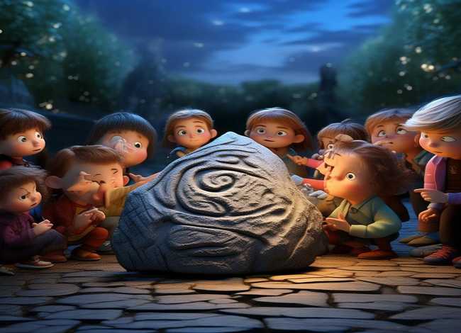 路上的石头儿童故事、路上的石头故事答案