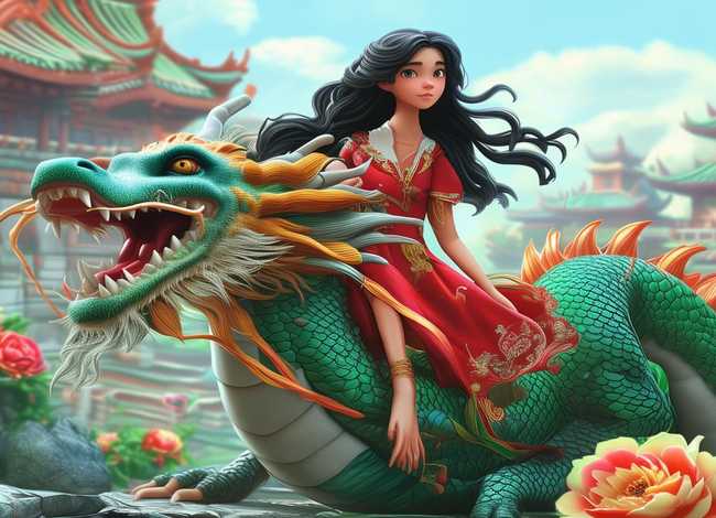 中国经典童话故事绘画图片（中国经典童话人物图片）