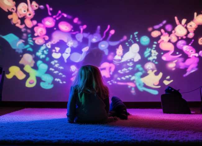 儿童故事视频投影；少儿故事光投影机多少钱