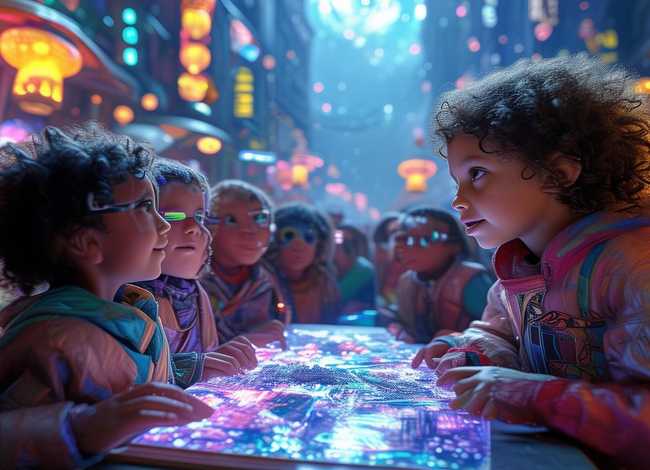 科幻故事儿童想象故事、想象的科幻故事