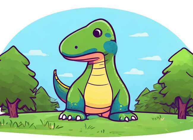 恐龙简笔画简单好看；恐龙简笔画简单好看又漂亮