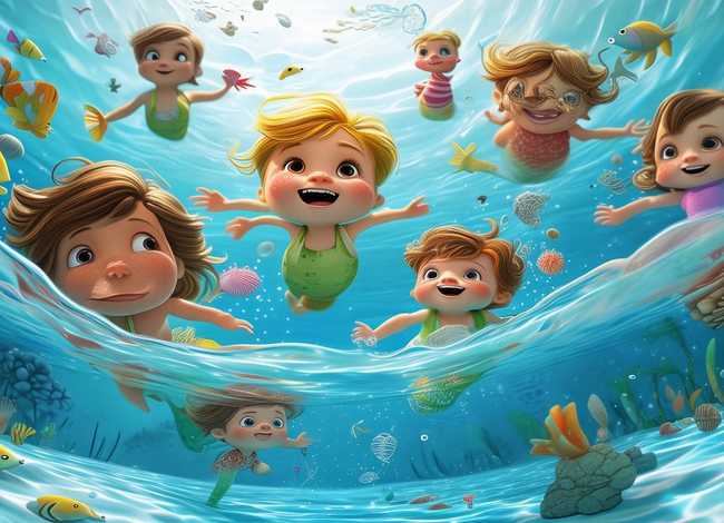 儿童故事游泳视频大全、幼儿学游泳的故事