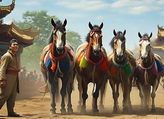 儿童经典故事田忌赛马的故事 播放田忌赛马的故事