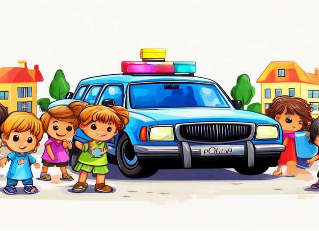 关于警车的幼儿故事，关于警车的幼儿故事大全