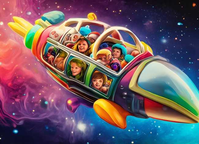 火箭星球儿童故事；火箭的幼儿故事