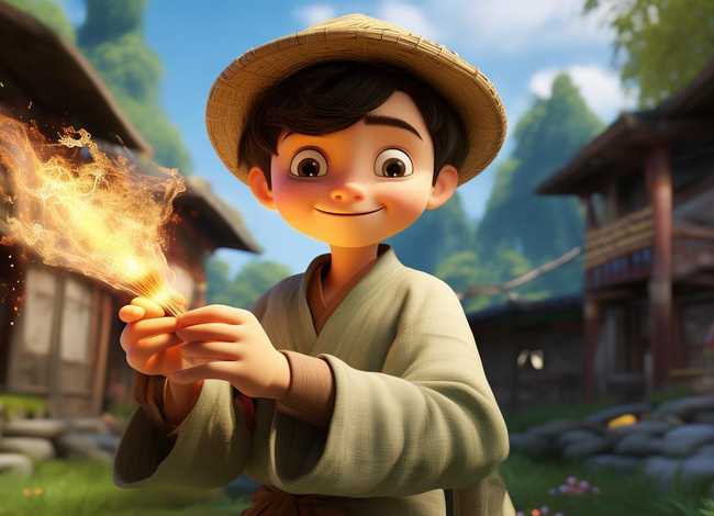 神笔马良故事简笔画（神笔马良故事简笔画怎么画）