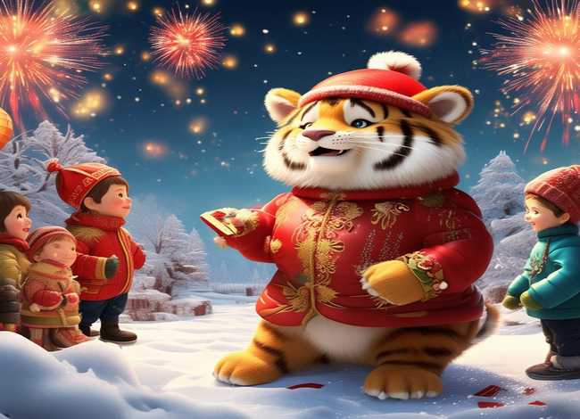 老虎过新年儿童故事；老虎过年的故事