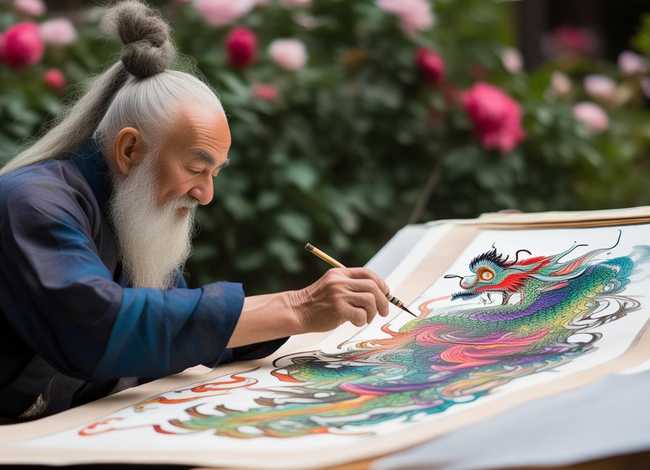 成语故事ppt画龙点睛；中国成语故事画龙点睛