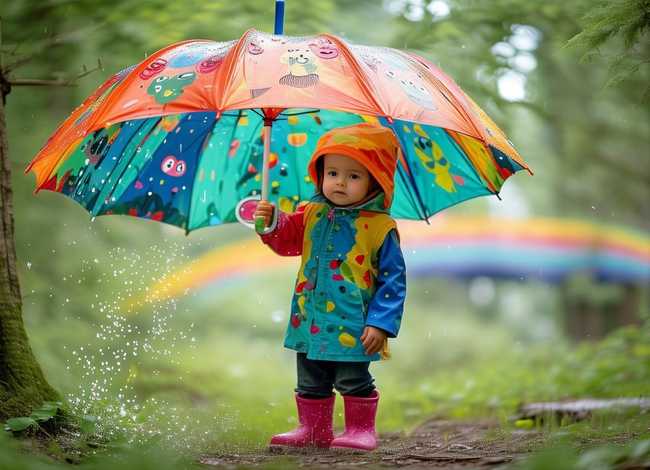 伞幼儿故事，雨伞幼儿故事