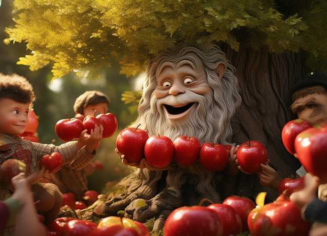 儿童故事大苹果 大苹果的故事告诉我们什么道理