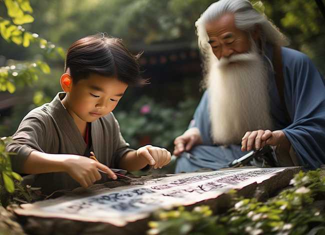 儿童故事王羲之练字的故事、王羲之练字的故事告诉我们什么道理