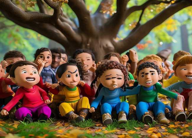 儿童故事团结树（幼儿故事团结）