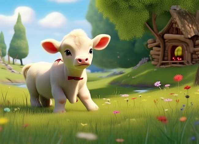 牛小牛儿童绘本 - 小牛的绘本