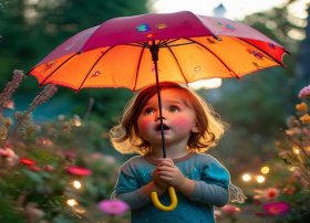 伞的故事儿童完整版 - 伞的幼儿故事